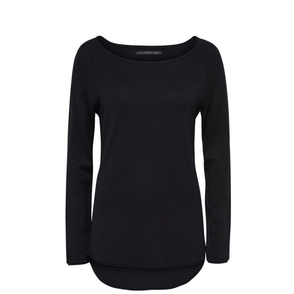 Only Black Polyamide Women's Sweatshirt